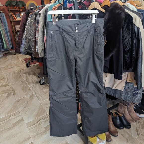 The North Face V4908 Women's Asphalt Grey Sally Snow Pants Size Medium Winter - Picture 3 of 8